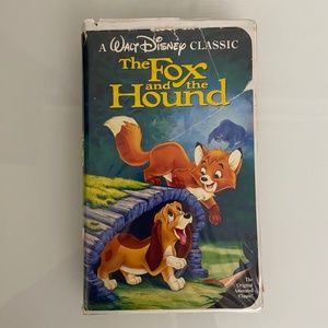 THE FOX & THE HOUND - Disney Classic RARE Black Diamond VHS 2041